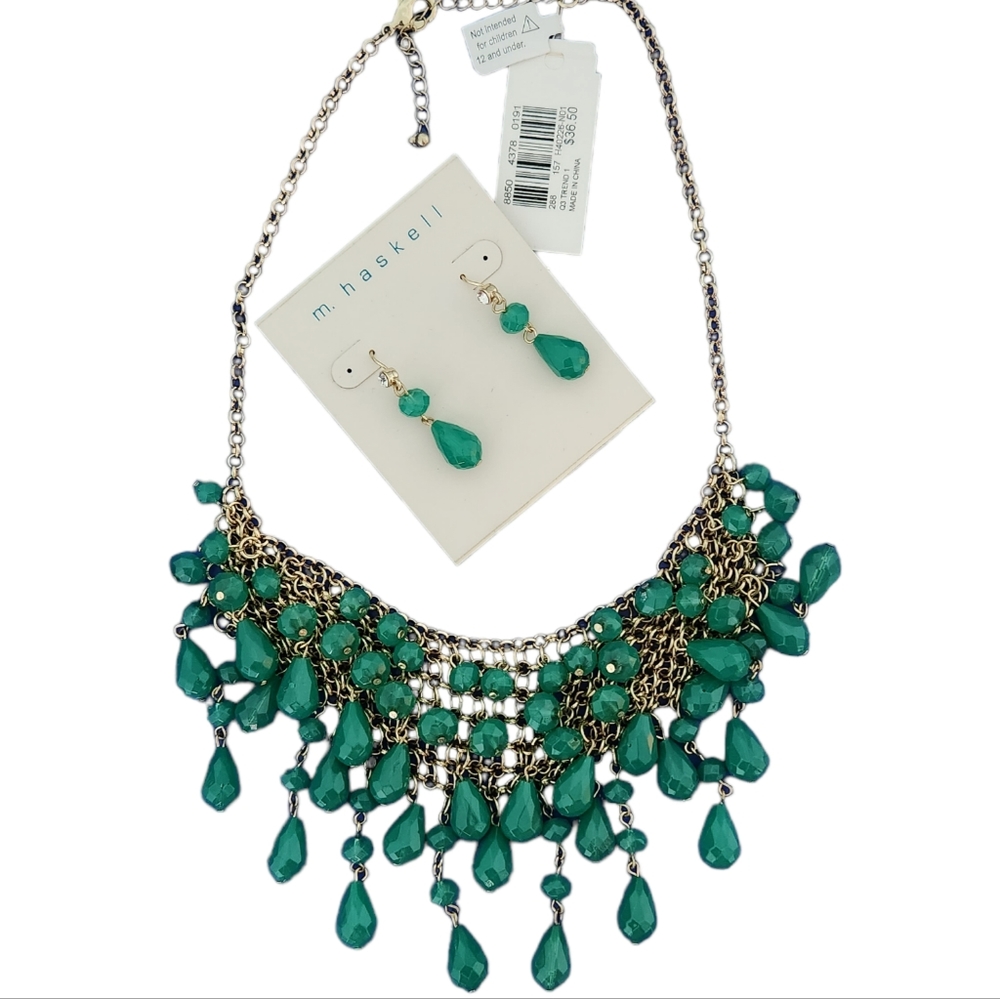 M Haskell Necklace and Earring Set Macys New